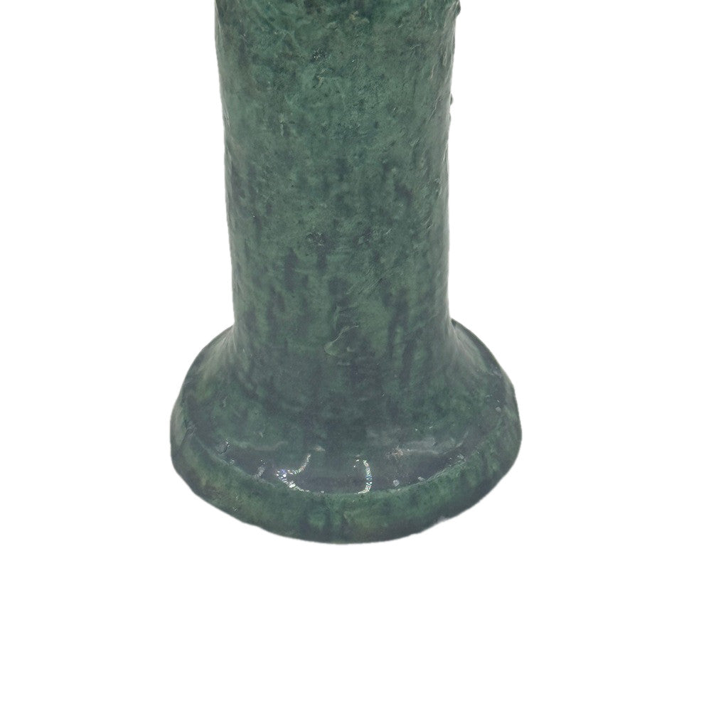 Moroccan Tamegroute Glazed Candlestick Holder - Berbere Imports
