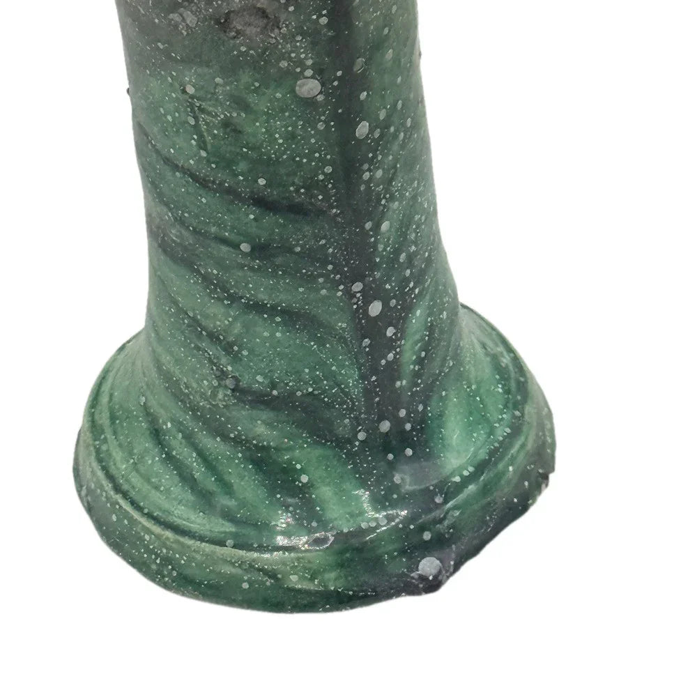 Moroccan Tamegroute Glazed Candlestick Holder - Berbere Imports