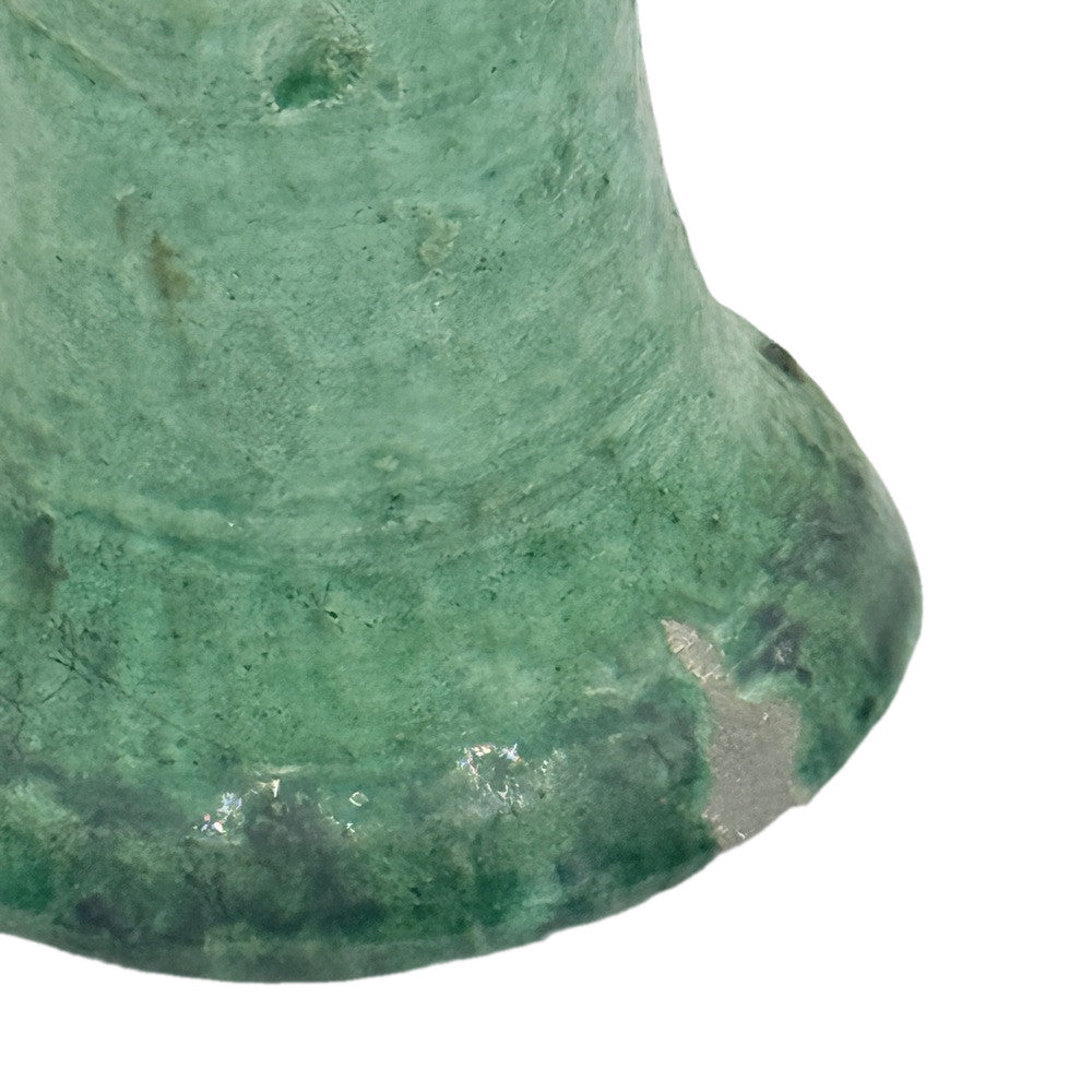 Moroccan Tamegroute Glazed Candlestick Holder - Berbere Imports