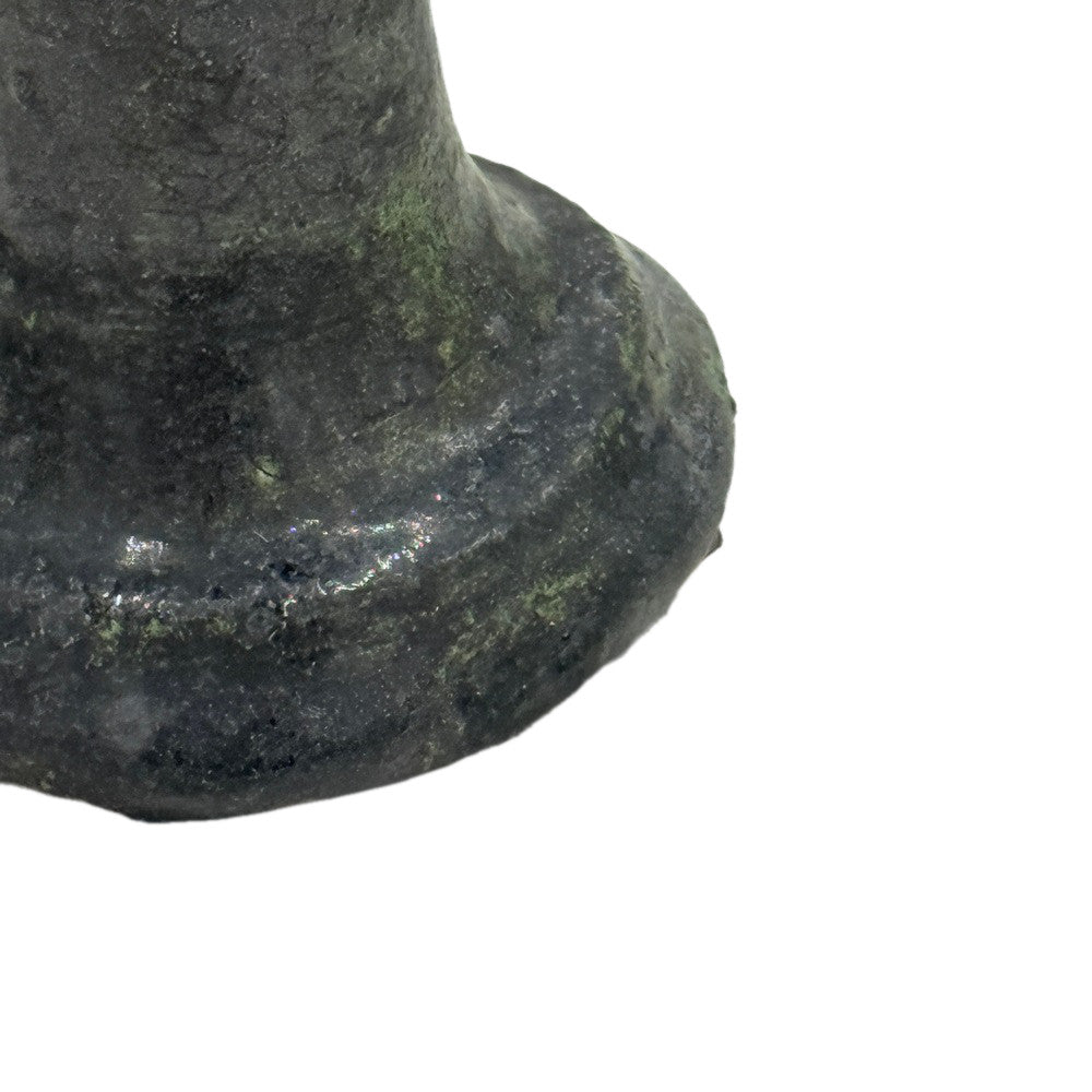 Moroccan Tamegroute Glazed Candlestick Holder - Berbere Imports