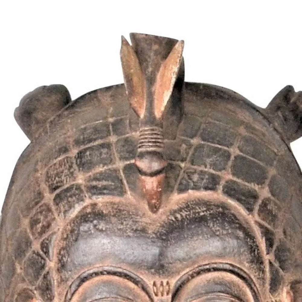 Antique African Wooden Baule Mask - Berbere Imports