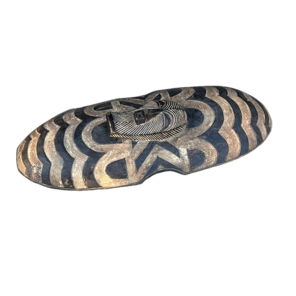 Vintage African Wooden Shield - Berbere Imports