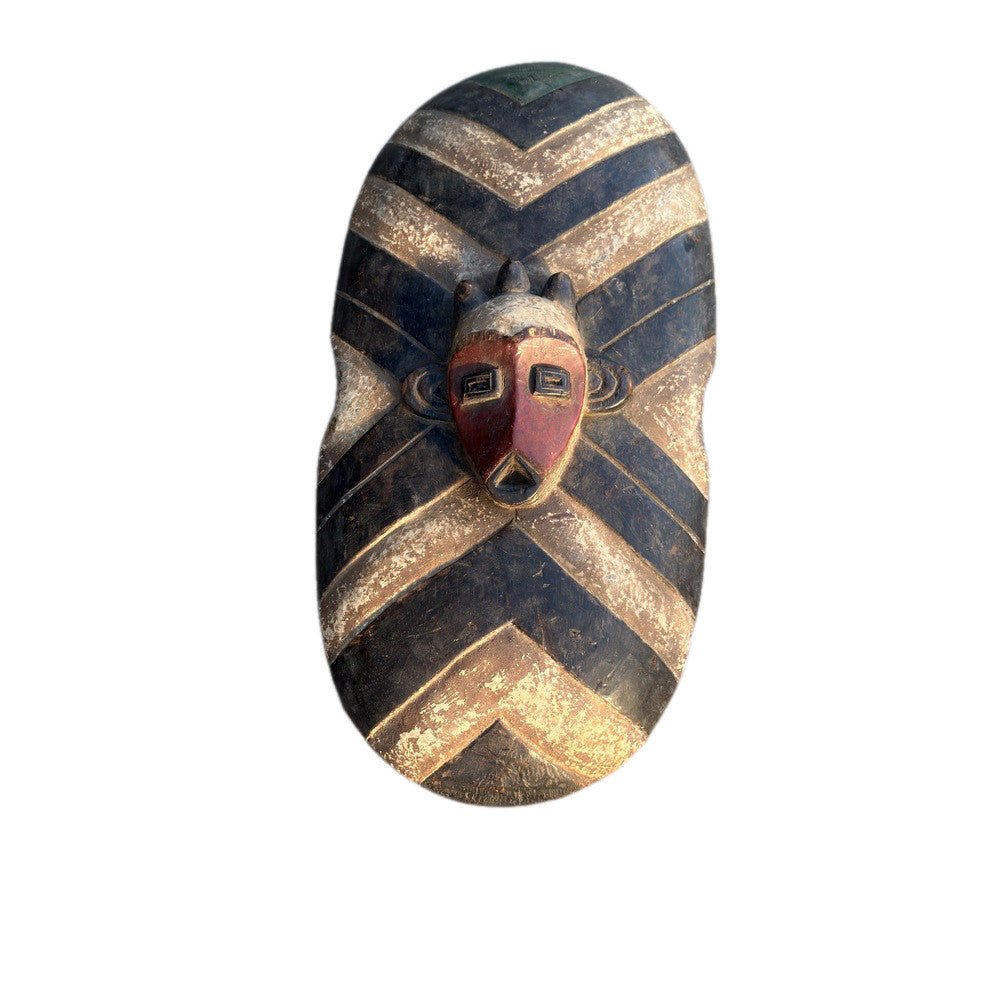 Vintage African Wooden Shield - Berbere Imports