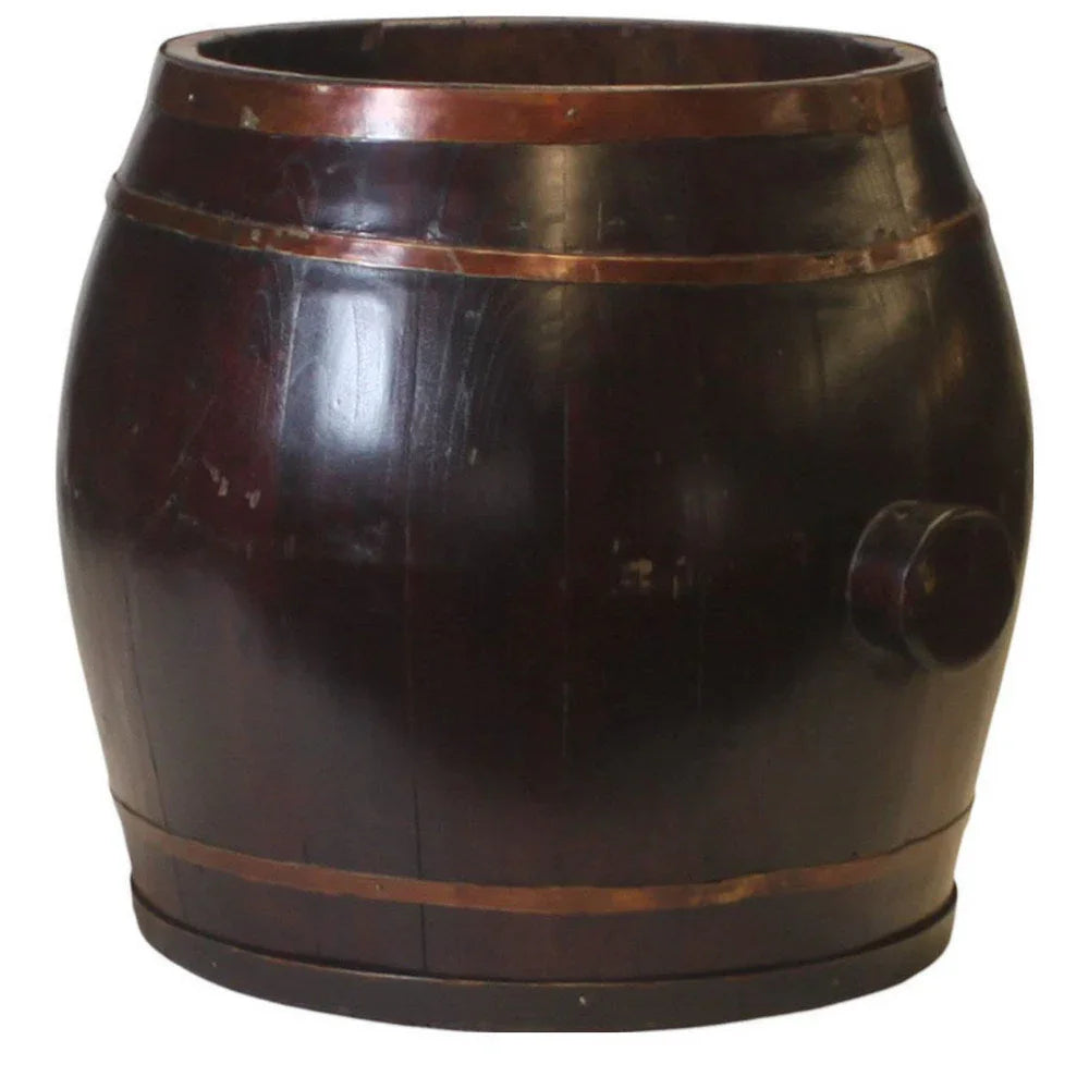 Wooden Grain Bucket - Berbere Imports