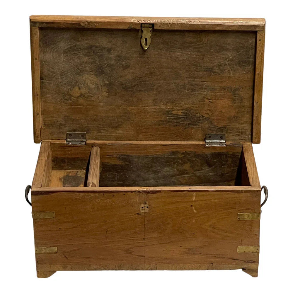 Vintage Indian Wooden Box - Berbere Imports