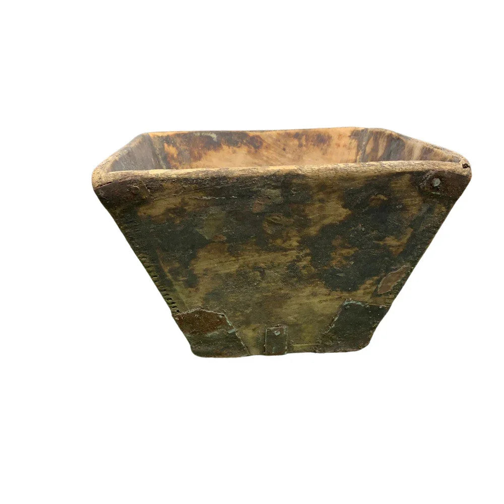 Vintage Wooden Rice Measurer - Berbere Imports