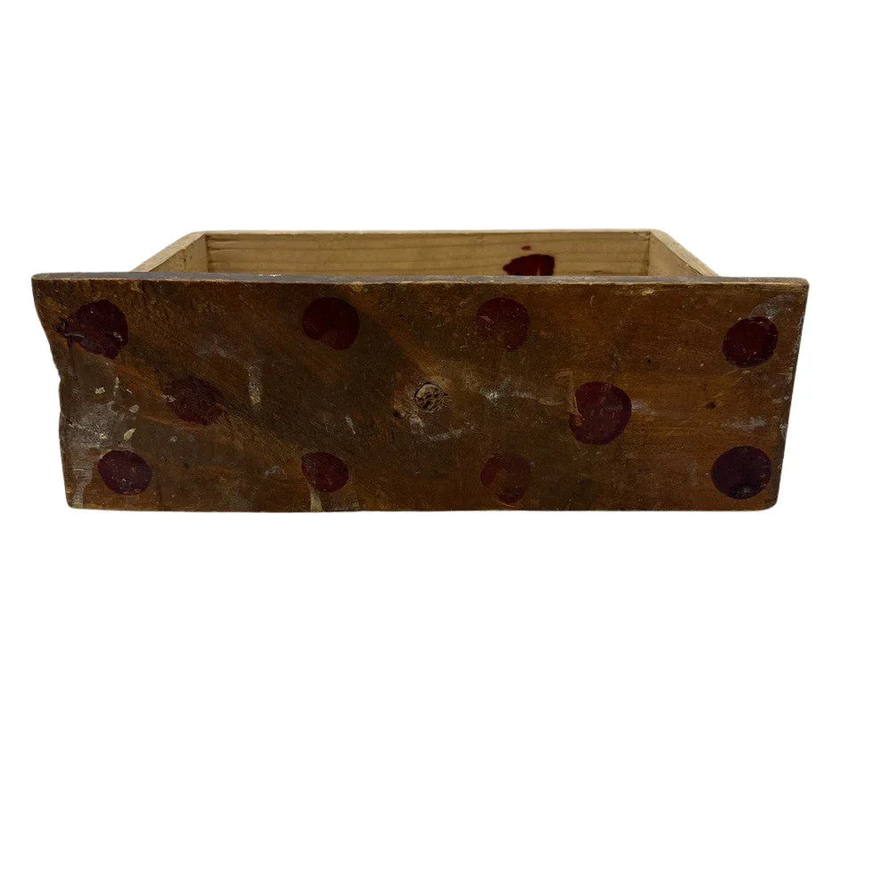 Antique Hungarian Wooden Drawer - Berbere Imports