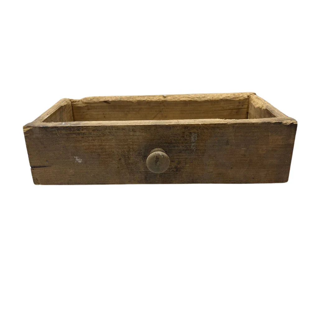 Antique Hungarian Wooden Drawer - Berbere Imports