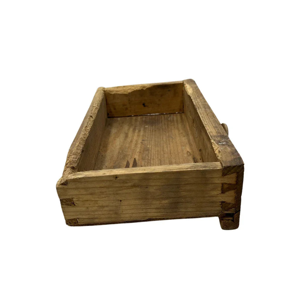 Antique Hungarian Wooden Drawer - Berbere Imports