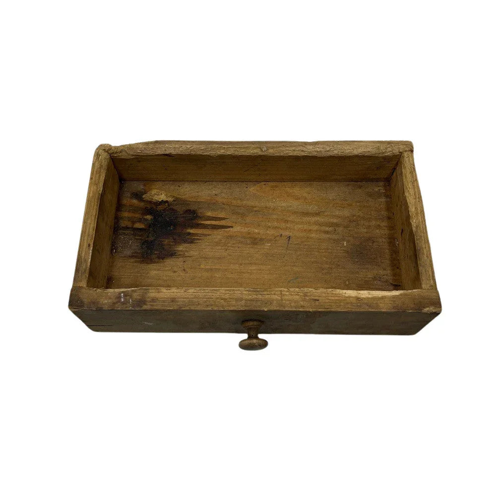 Antique Hungarian Wooden Drawer - Berbere Imports