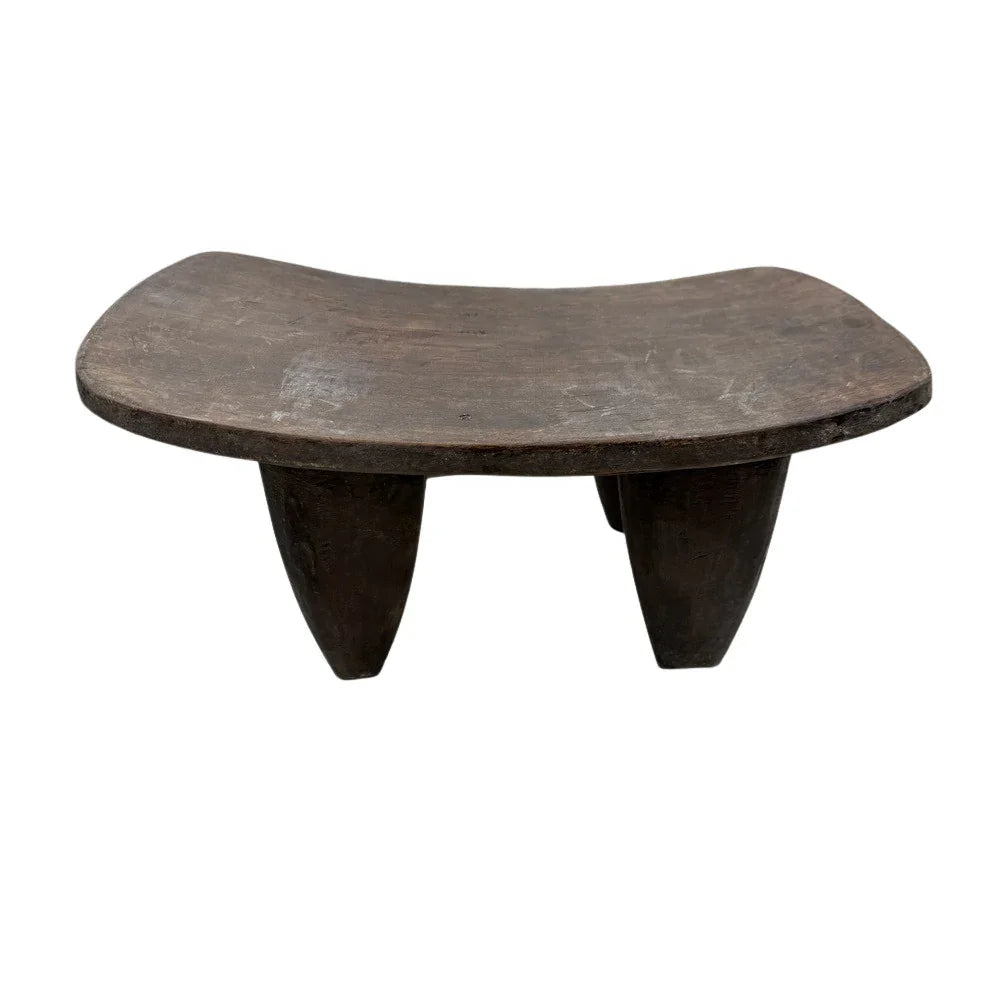 Vintage Mini African Wooden Stool - Berbere Imports