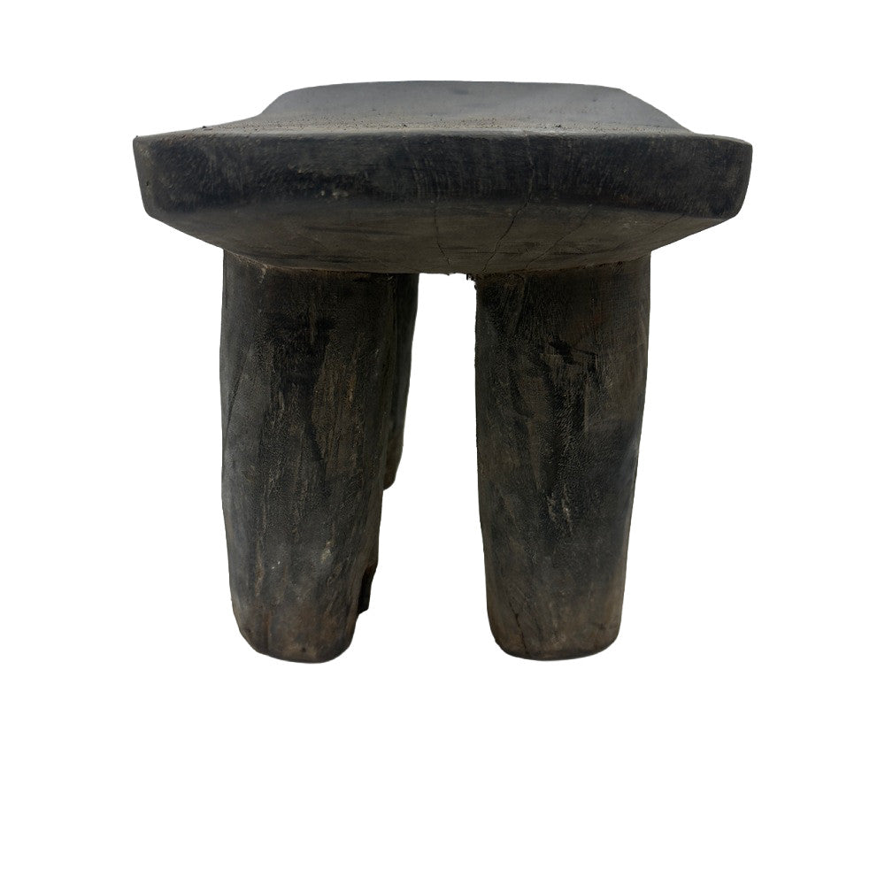 Vintage Nigerian Wooden Mini Stool - Berbere Imports