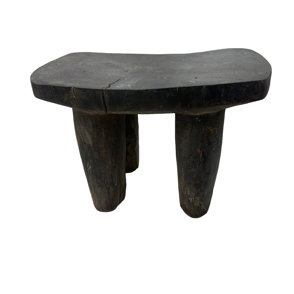 Vintage Nigerian Wooden Mini Stool - Berbere Imports