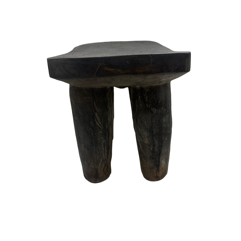 Vintage Nigerian Wooden Mini Stool - Berbere Imports