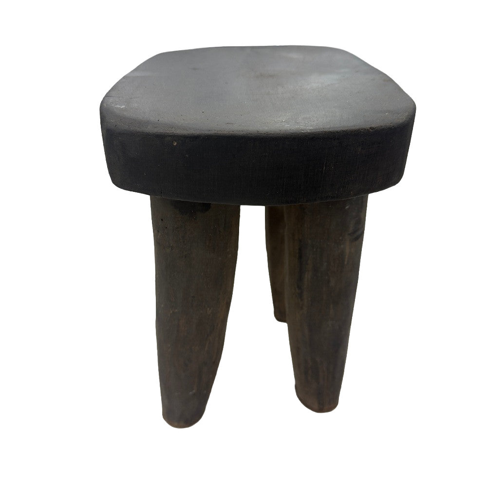 Vintage Nigerian Wooden Mini Stool - Berbere Imports