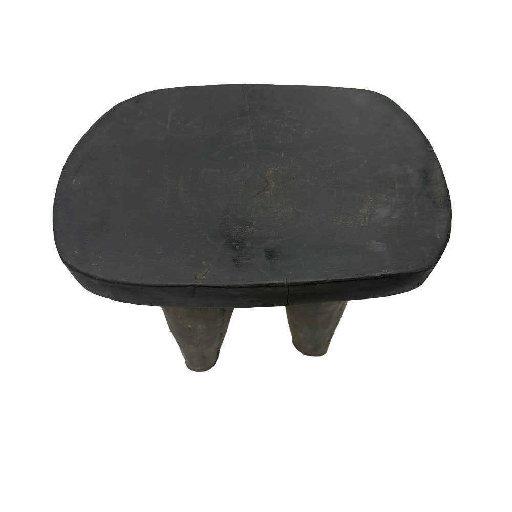 Vintage Nigerian Wooden Mini Stool - Berbere Imports