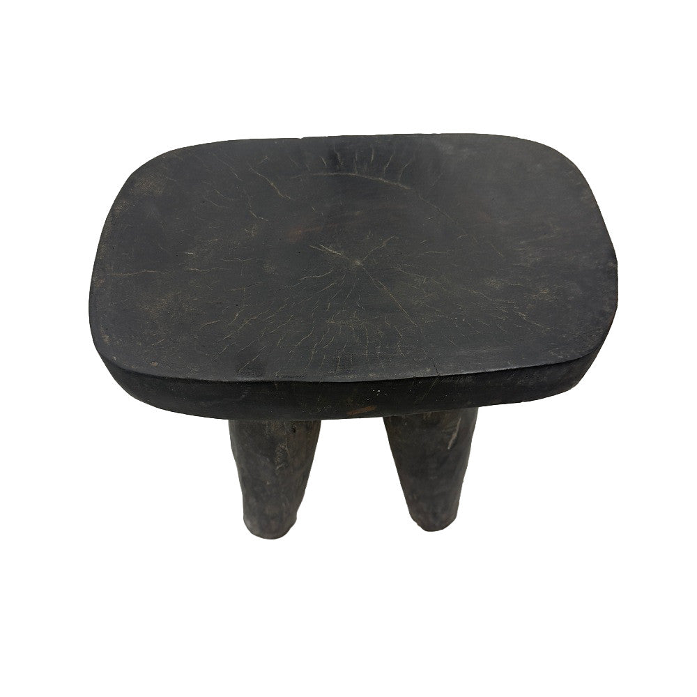 Vintage Nigerian Wooden Mini Stool - Berbere Imports