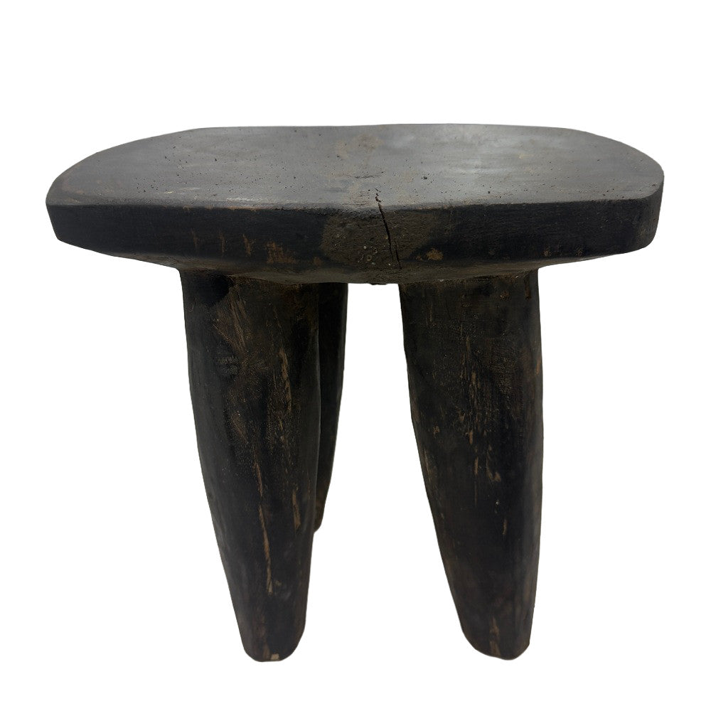 Vintage Nigerian Wooden Mini Stool - Berbere Imports