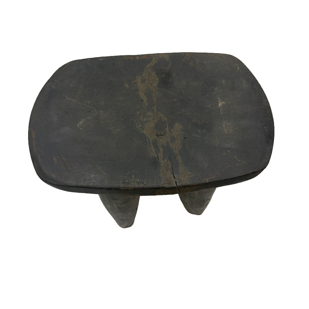 Vintage Nigerian Wooden Mini Stool - Berbere Imports