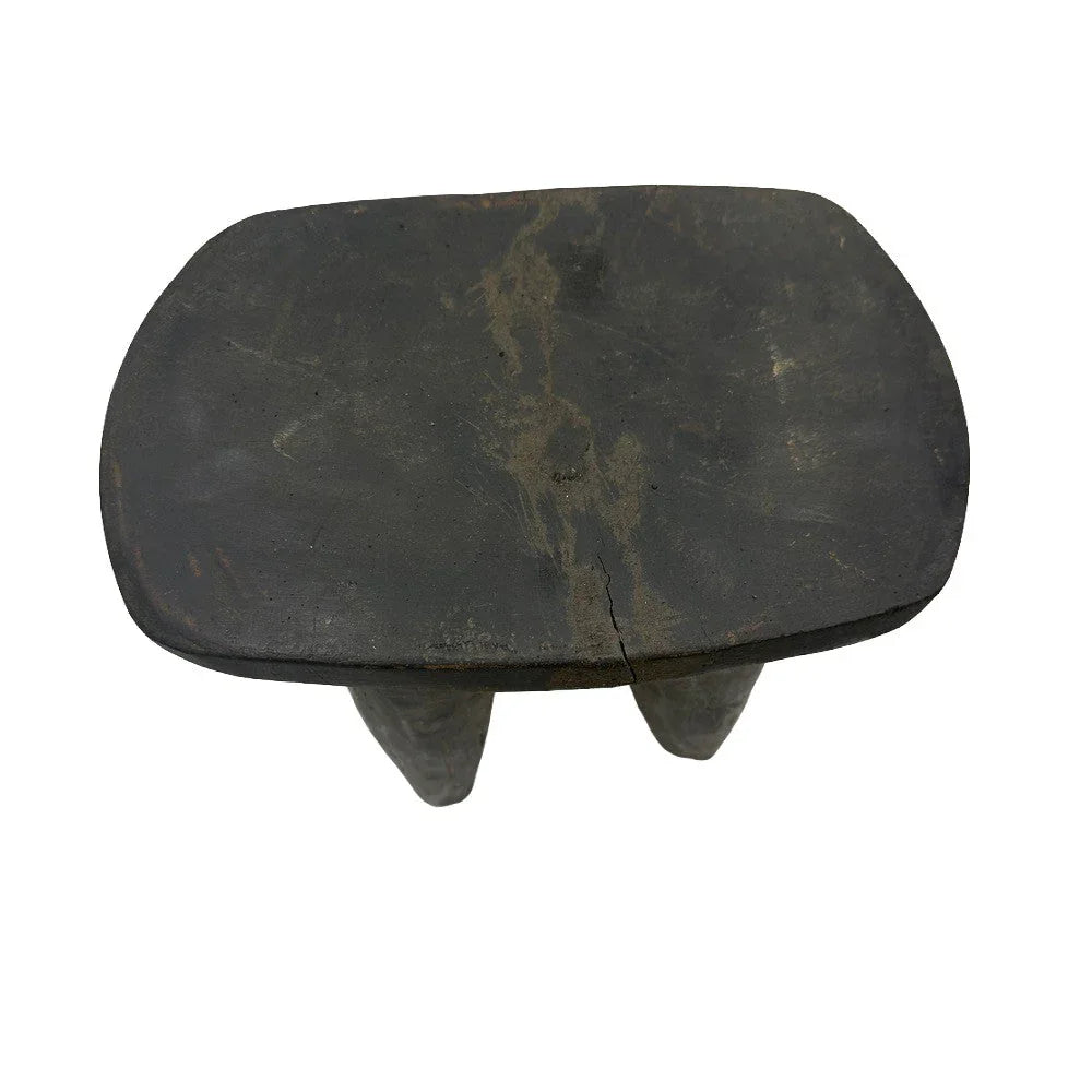 Vintage Nigerian Wooden Mini Stool - Berbere Imports