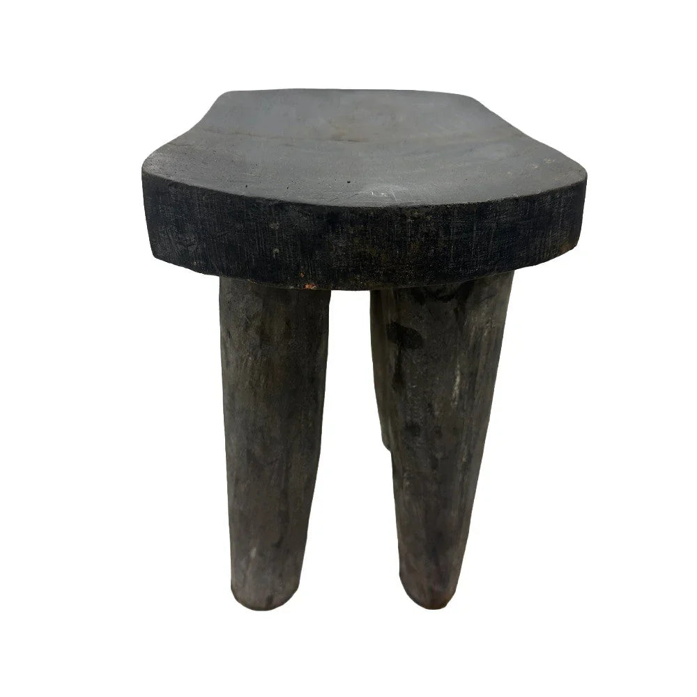Vintage Nigerian Wooden Mini Stool - Berbere Imports