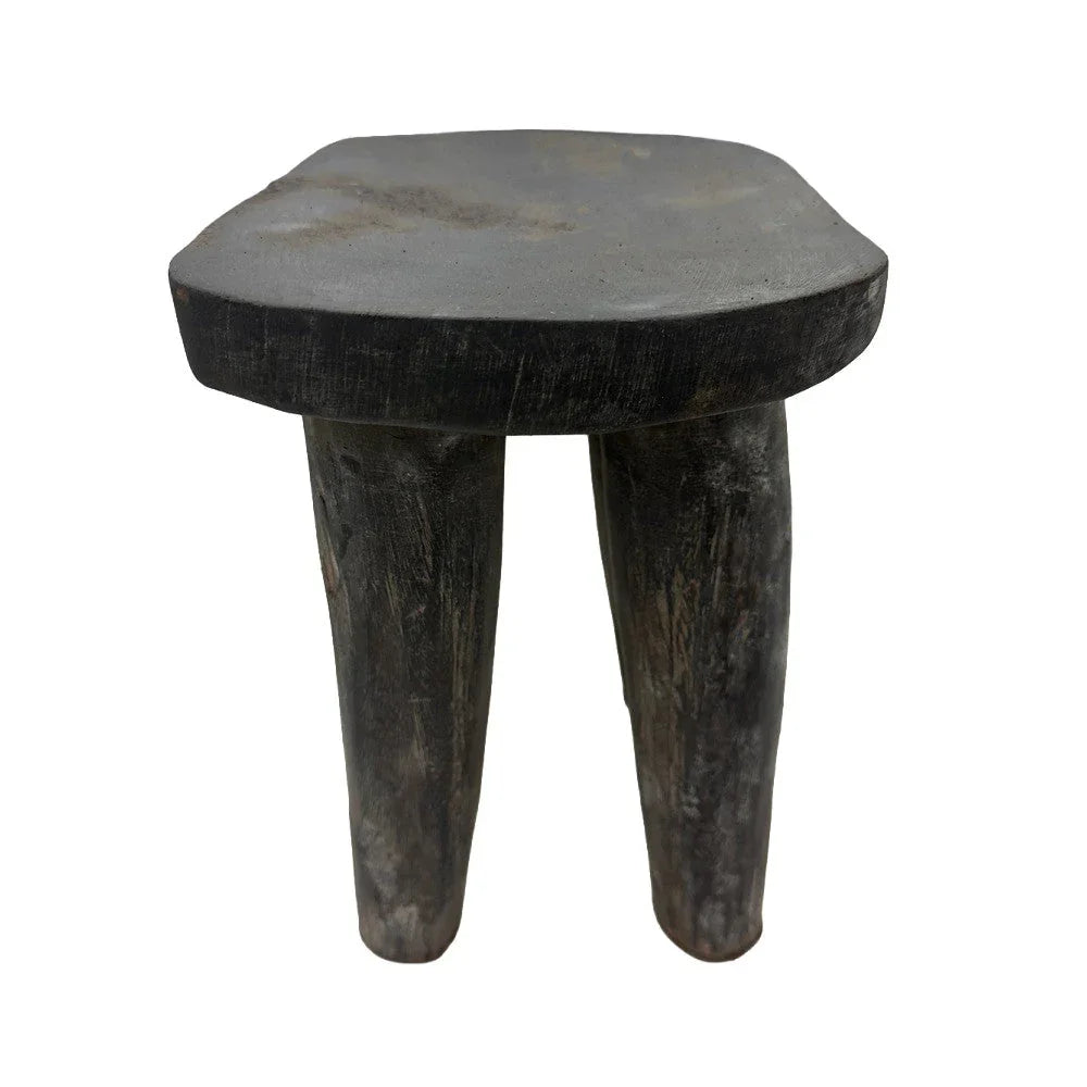 Vintage Nigerian Wooden Mini Stool - Berbere Imports