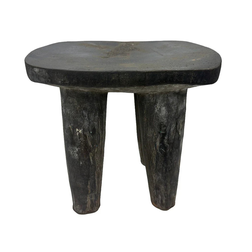 Vintage Nigerian Wooden Mini Stool - Berbere Imports