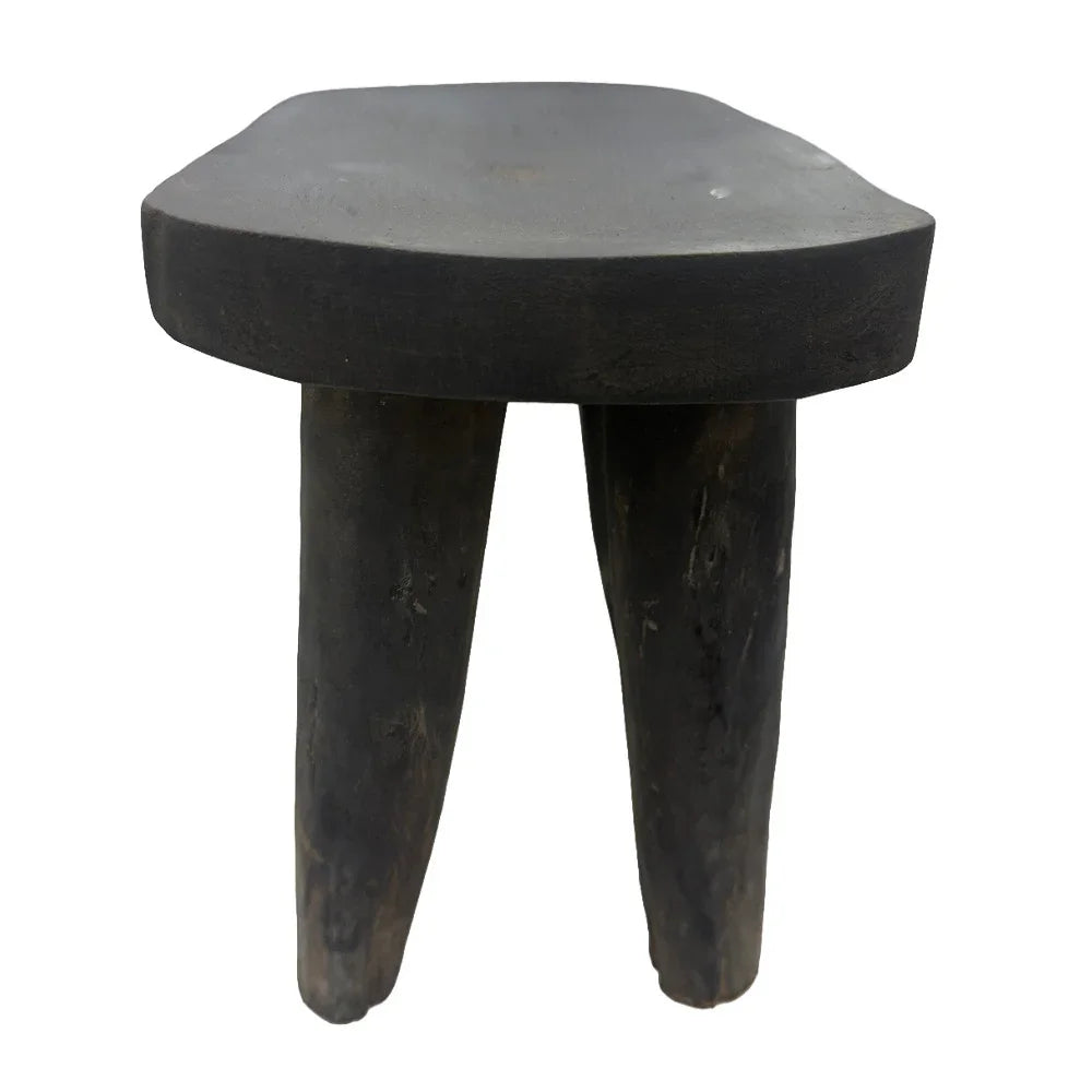 Vintage Nigerian Wooden Mini Stool - Berbere Imports