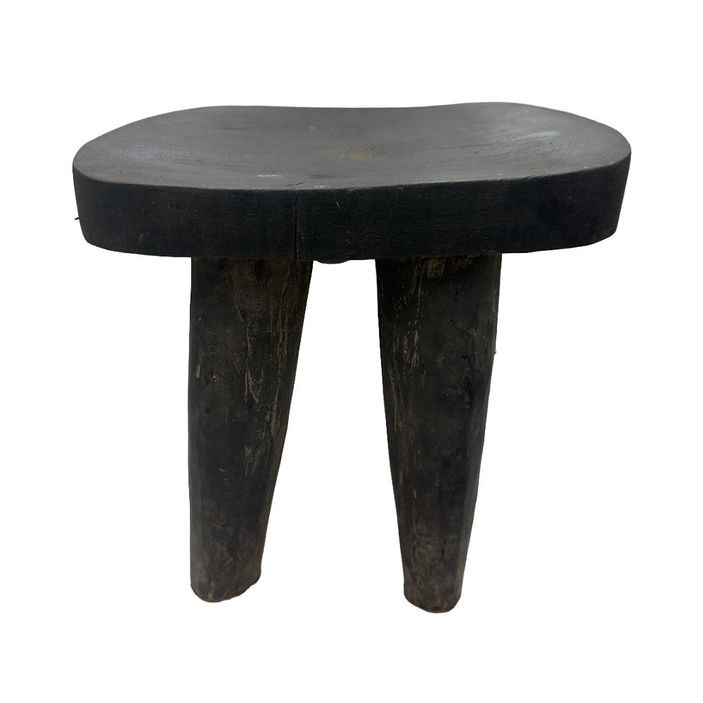 Vintage Nigerian Wooden Mini Stool - Berbere Imports