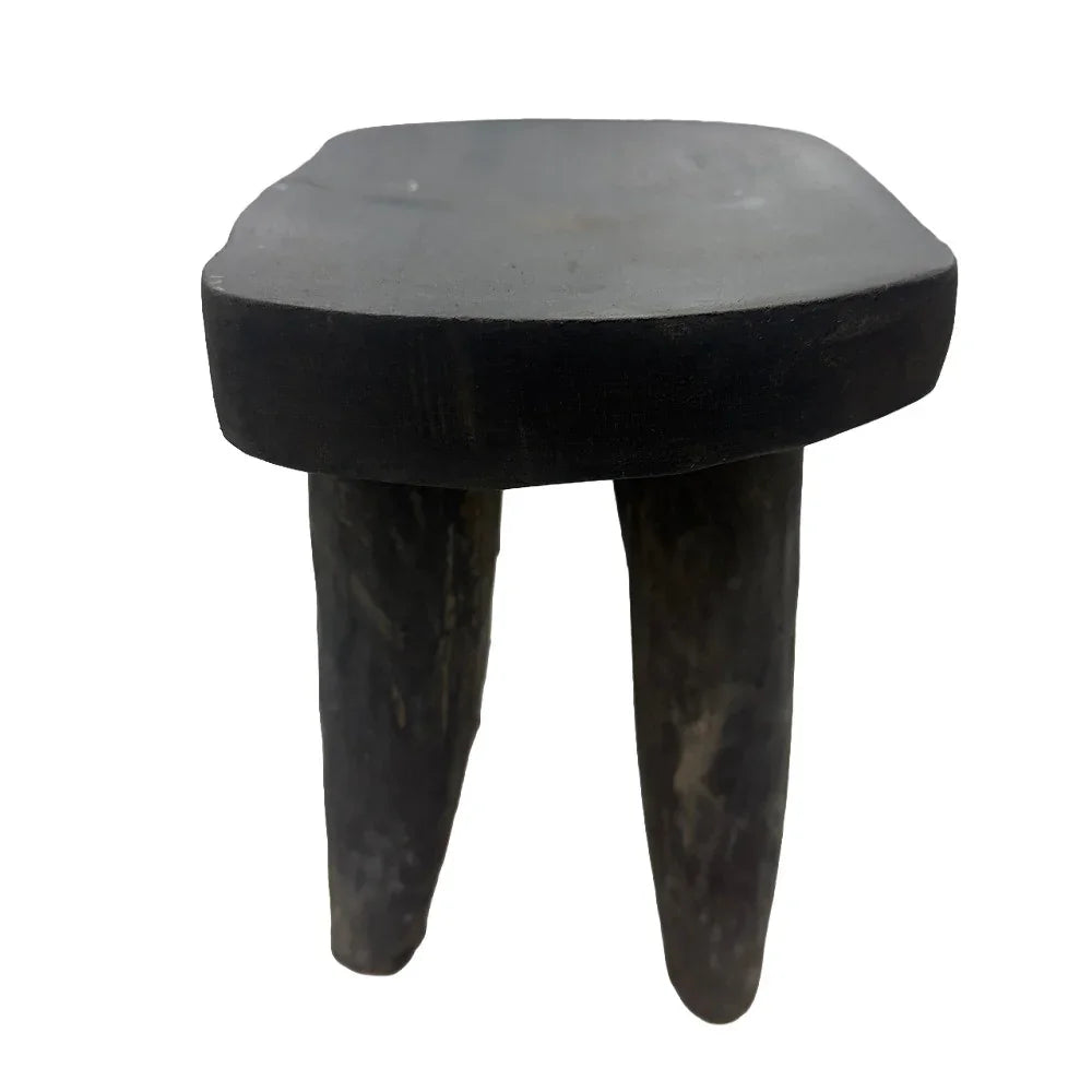 Vintage Nigerian Wooden Mini Stool - Berbere Imports