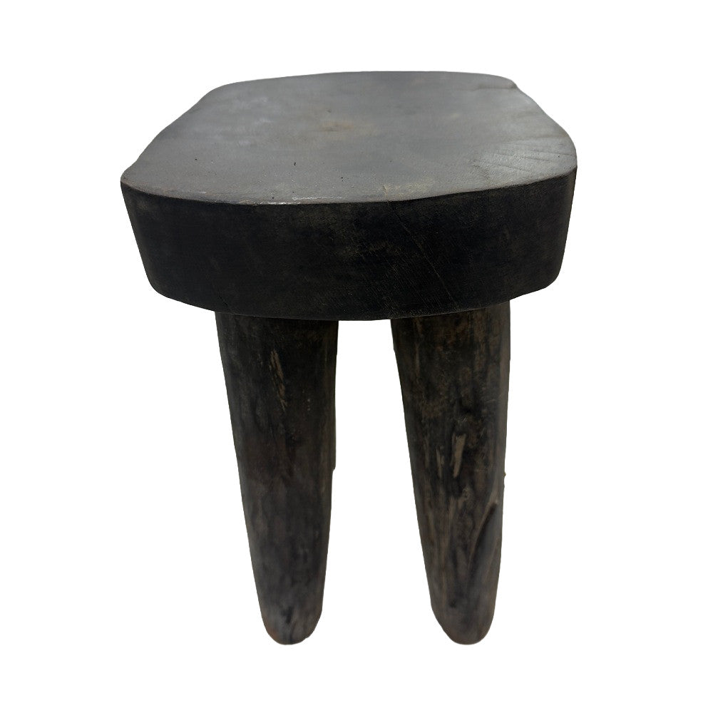Vintage Nigerian Wooden Mini Stool - Berbere Imports