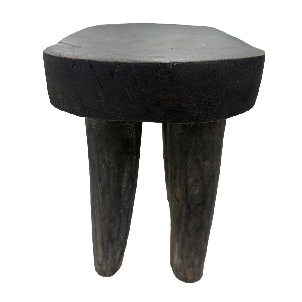 Vintage Nigerian Wooden Mini Stool - Berbere Imports