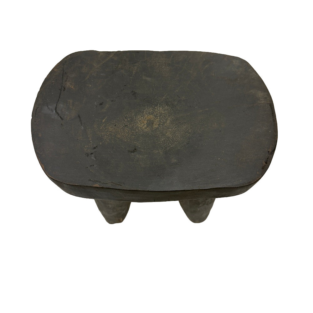 Vintage Nigerian Wooden Mini Stool - Berbere Imports