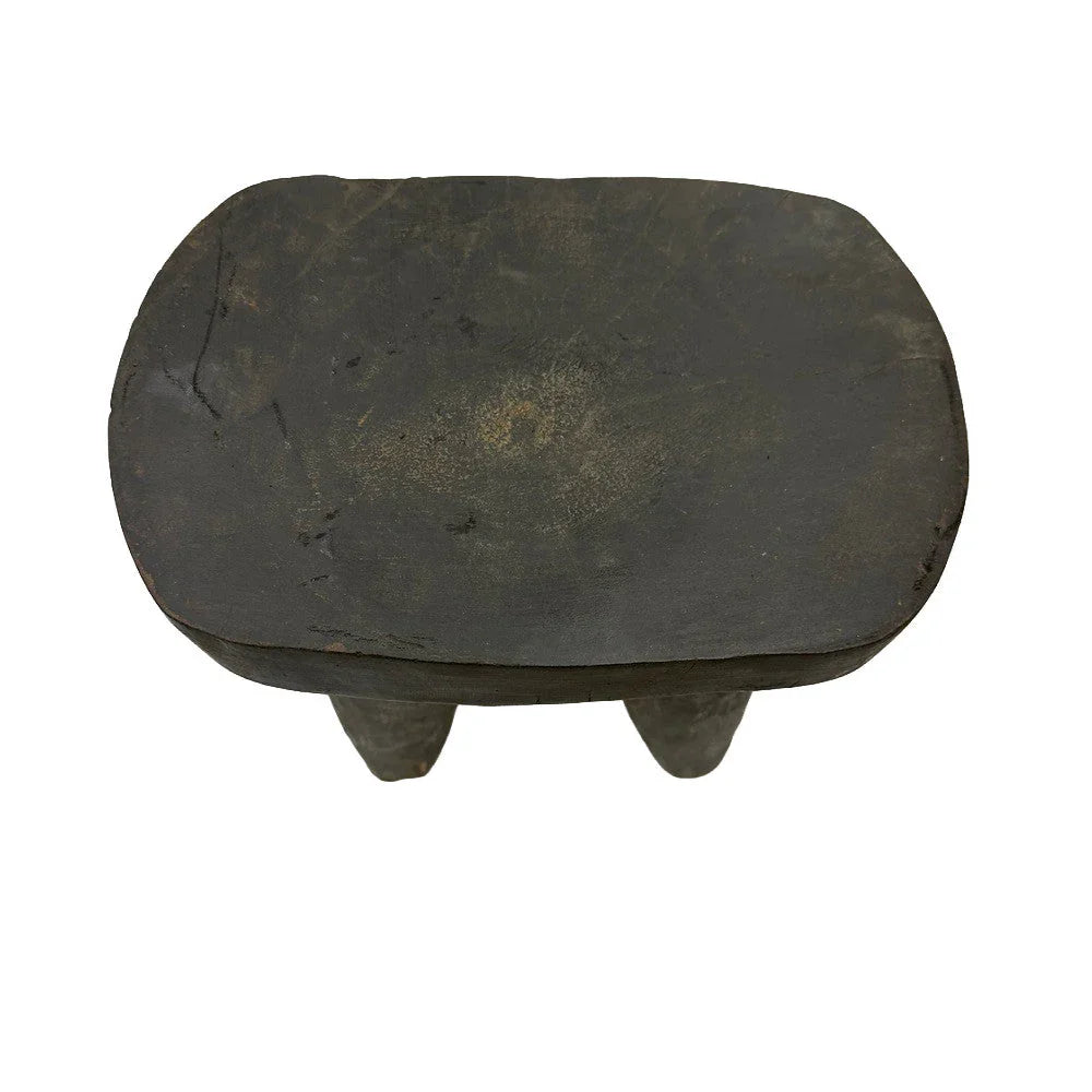 Vintage Nigerian Wooden Mini Stool - Berbere Imports