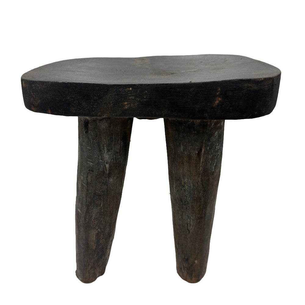 Vintage Nigerian Wooden Mini Stool - Berbere Imports