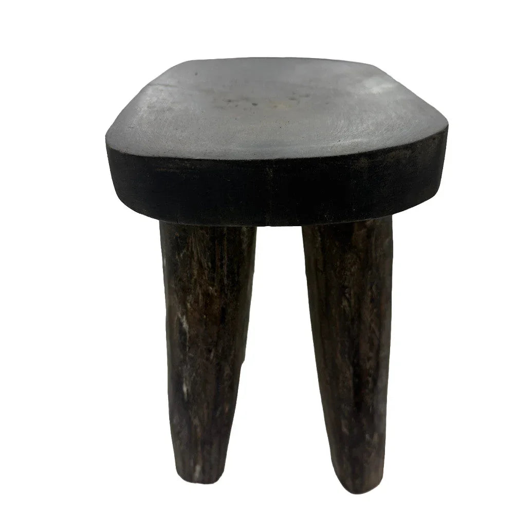 Vintage Nigerian Wooden Mini Stool - Berbere Imports