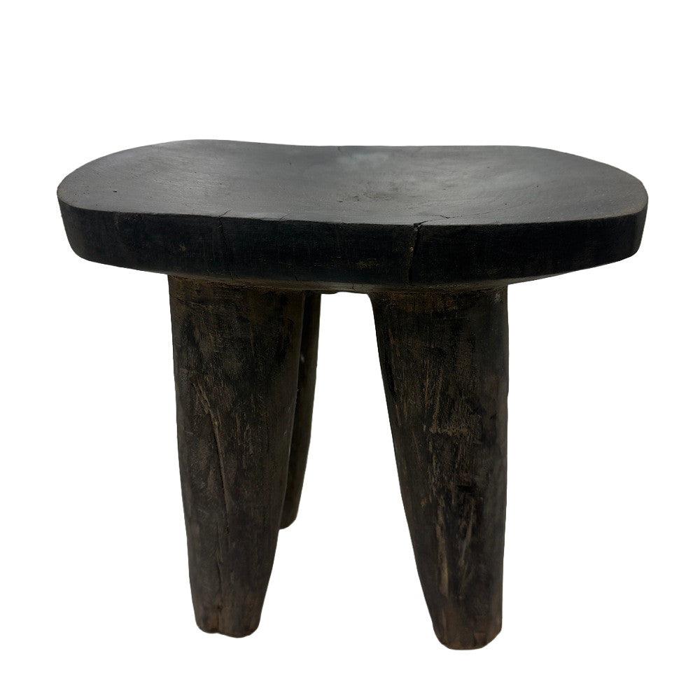 Vintage Nigerian Wooden Mini Stool - Berbere Imports