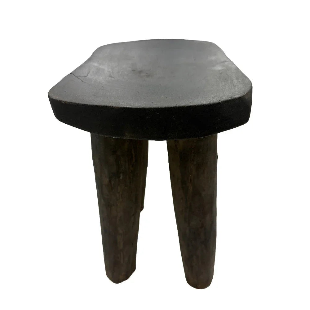 Vintage Nigerian Wooden Mini Stool - Berbere Imports