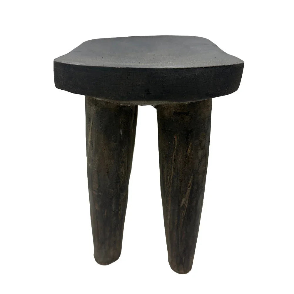Vintage Nigerian Wooden Mini Stool - Berbere Imports