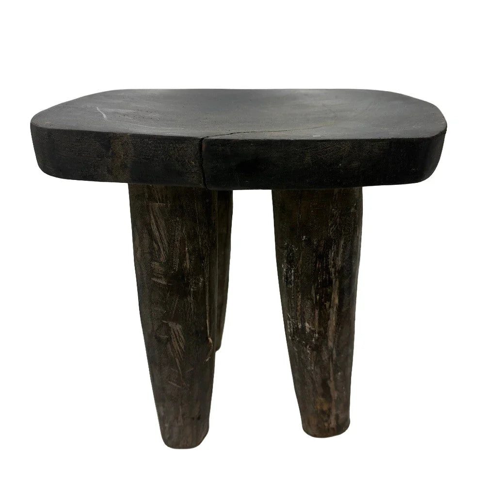 Vintage Nigerian Wooden Mini Stool - Berbere Imports