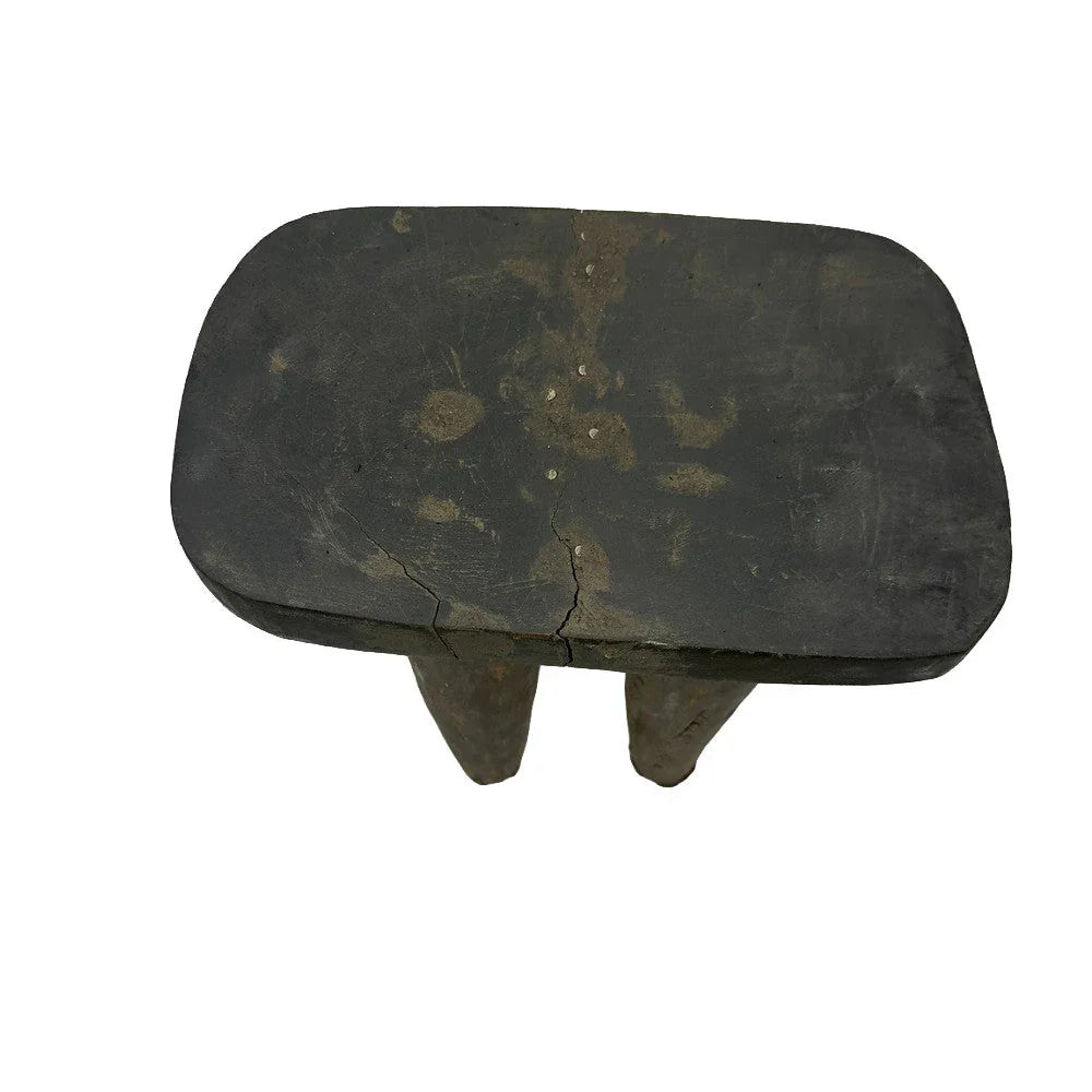Vintage Nigerian Wooden Mini Stool - Berbere Imports