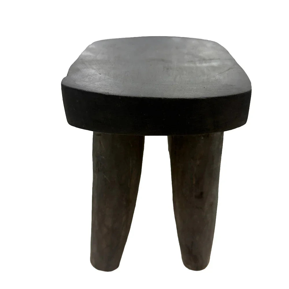 Vintage Nigerian Wooden Mini Stool - Berbere Imports