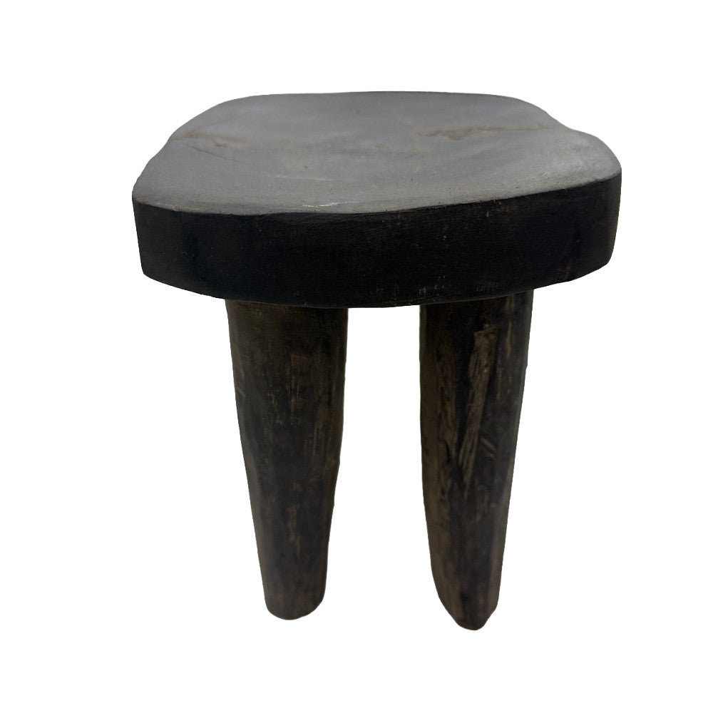 Vintage Nigerian Wooden Mini Stool - Berbere Imports