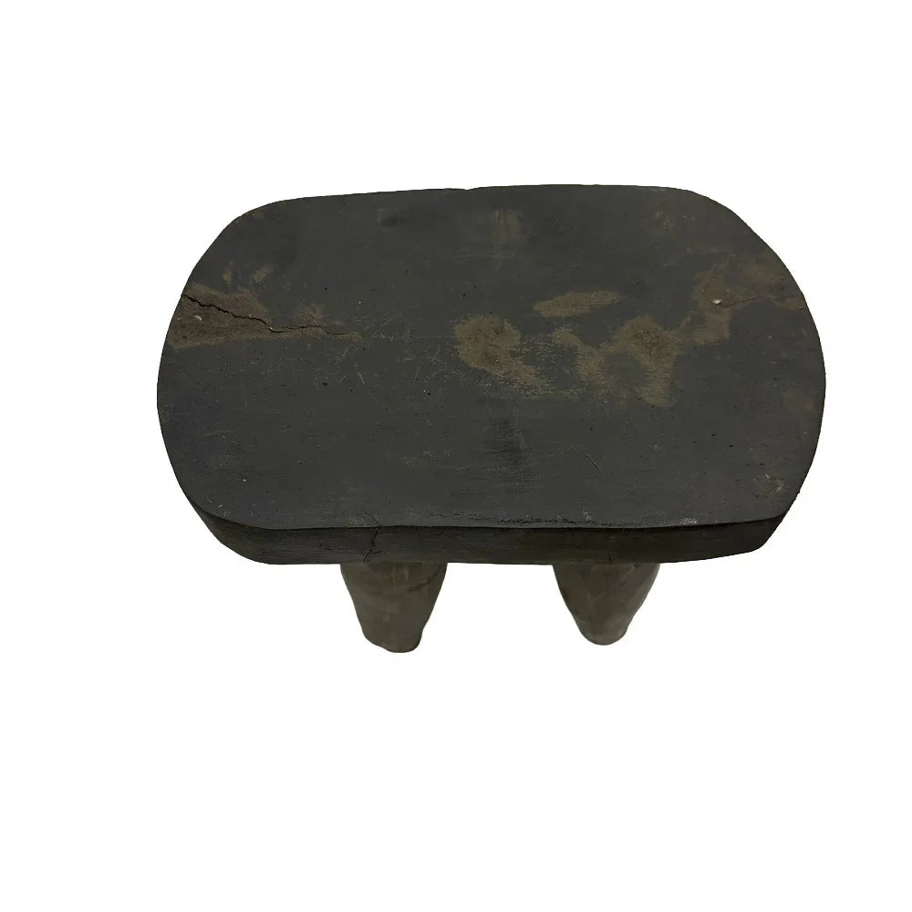 Vintage Nigerian Wooden Mini Stool - Berbere Imports