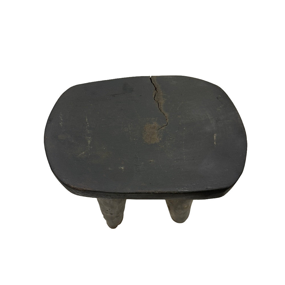 Vintage Nigerian Wooden Mini Stool - Berbere Imports