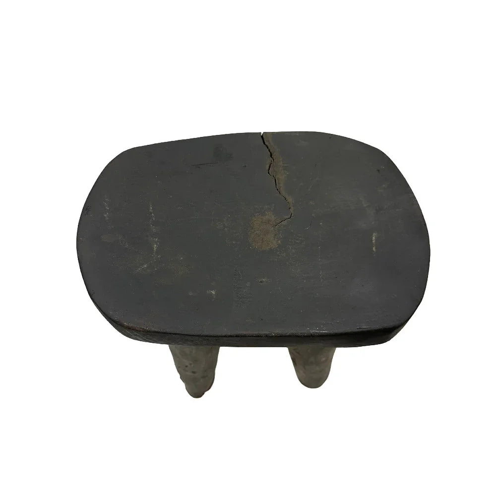 Vintage Nigerian Wooden Mini Stool - Berbere Imports