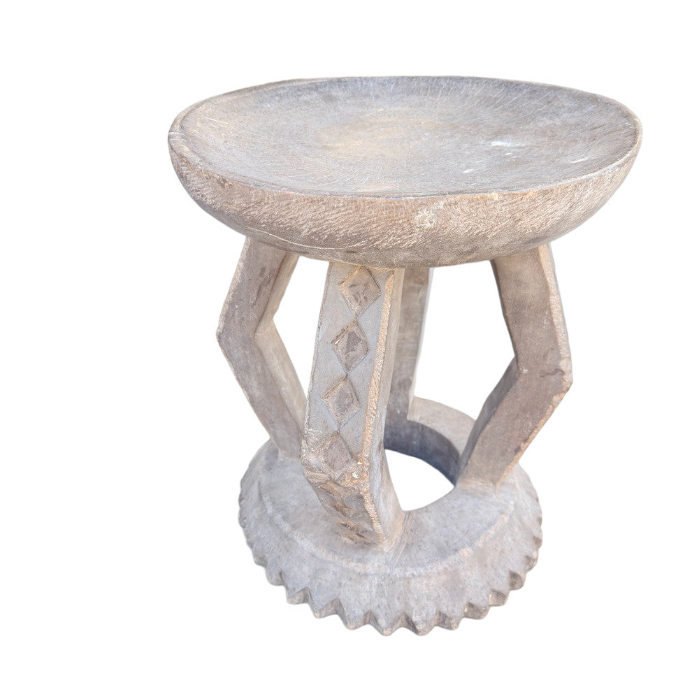 Vintage African Stool - Berbere Imports