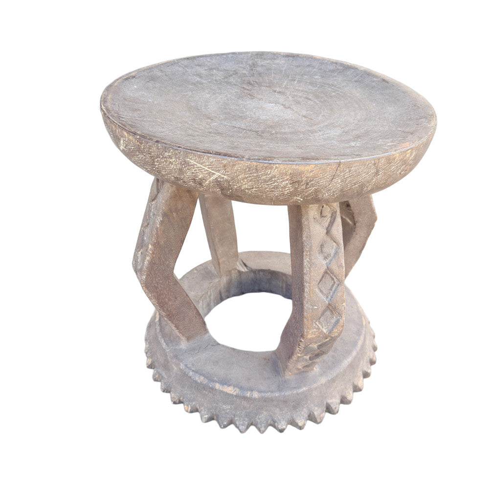 Vintage African Stool - Berbere Imports