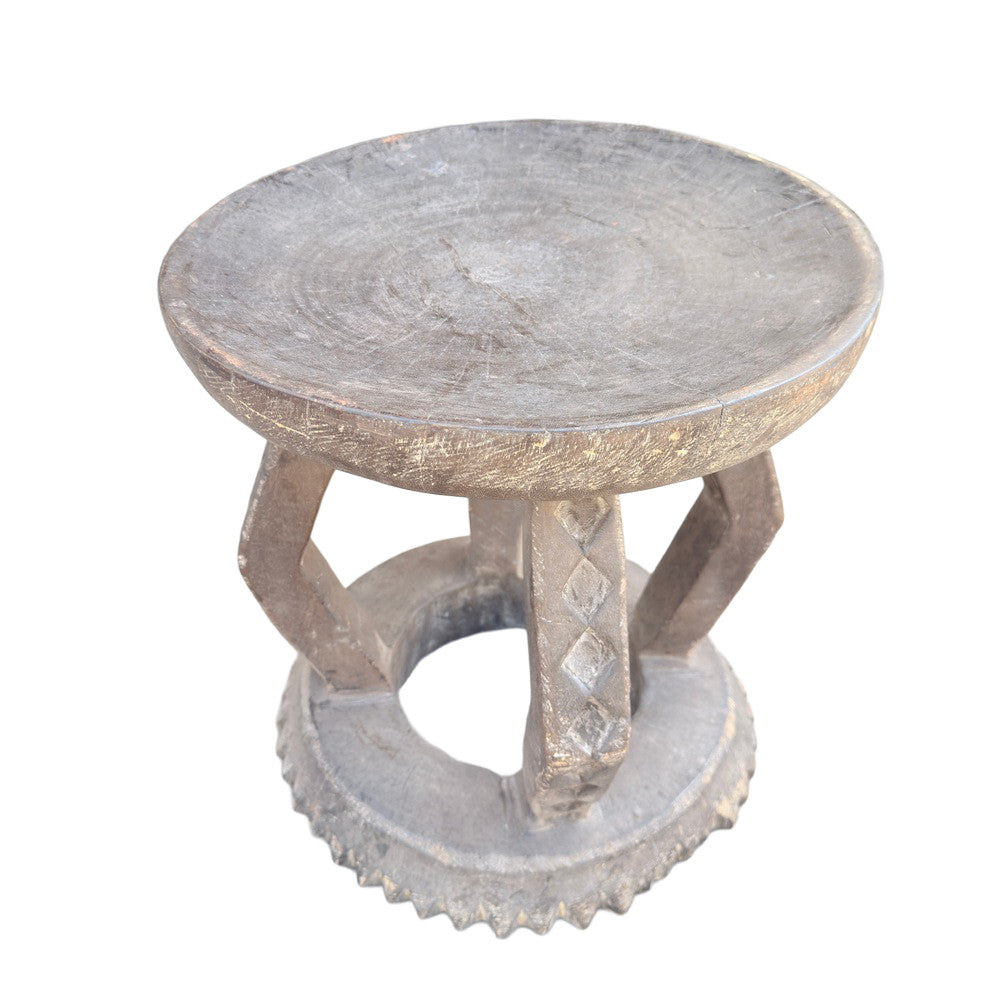 Vintage African Stool - Berbere Imports