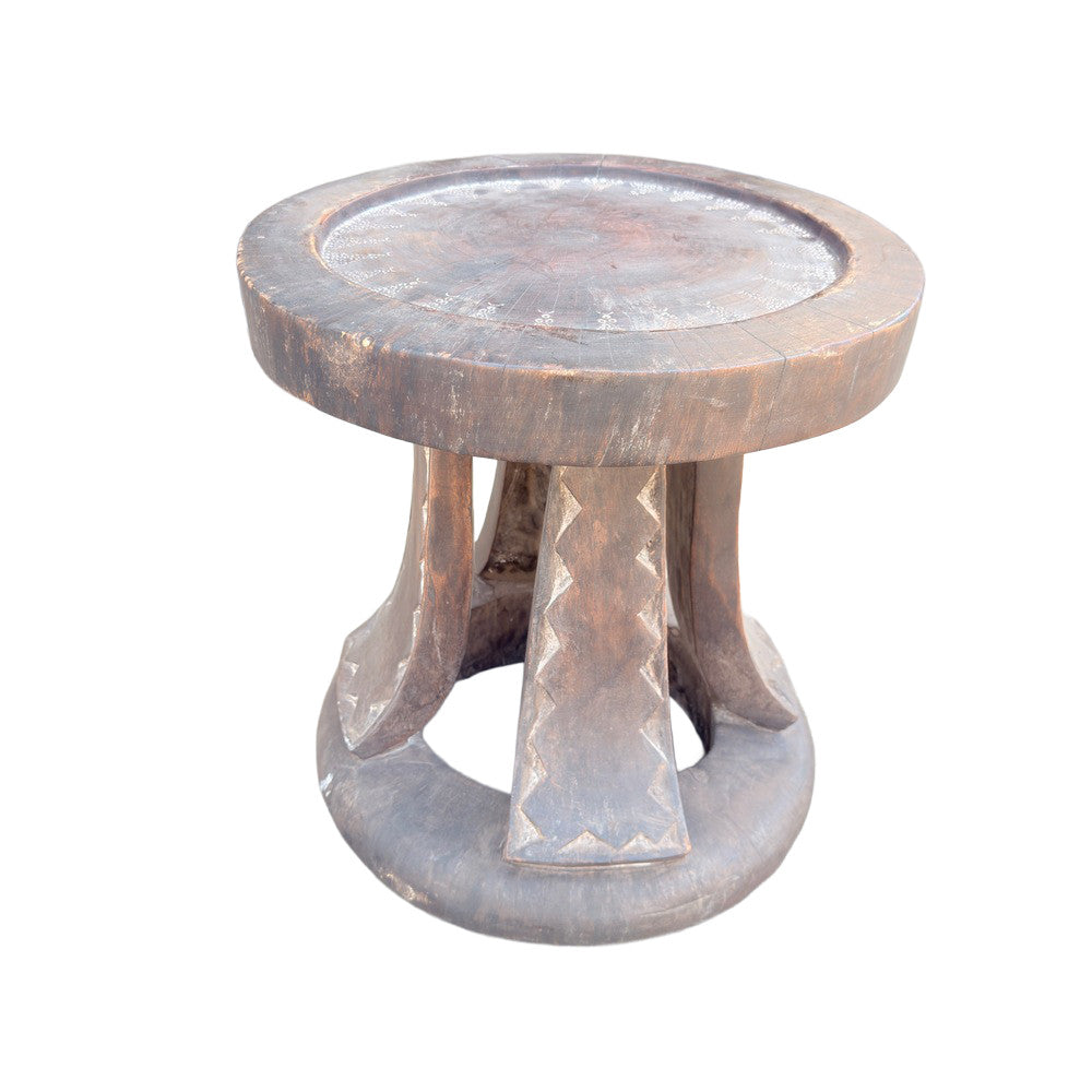 Vintage African Stool - Berbere Imports